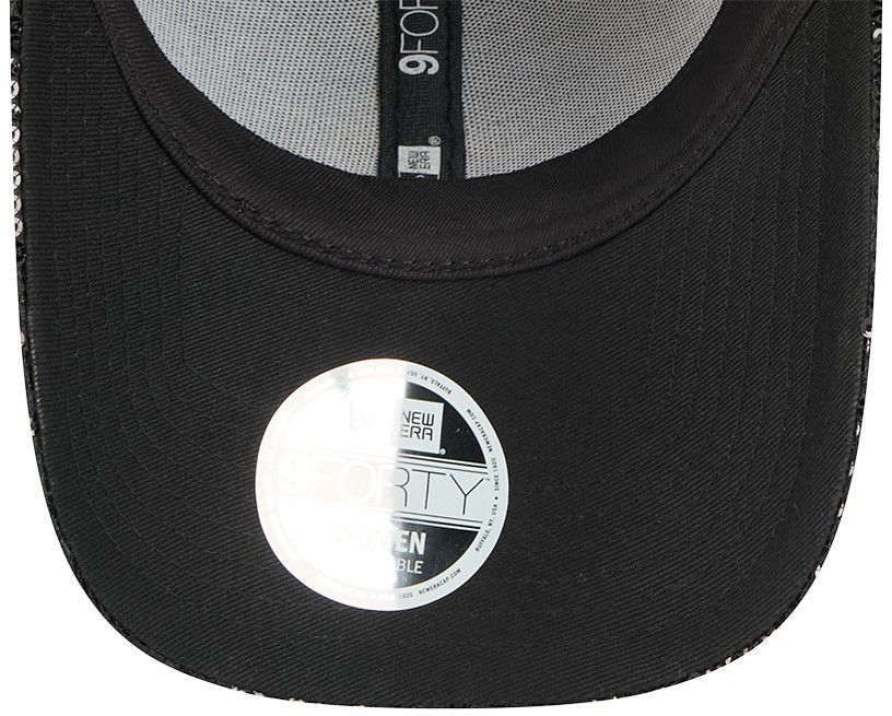 New Era Women's New Orleans Saints Black Sequin 9Forty Adjustable Hat product image