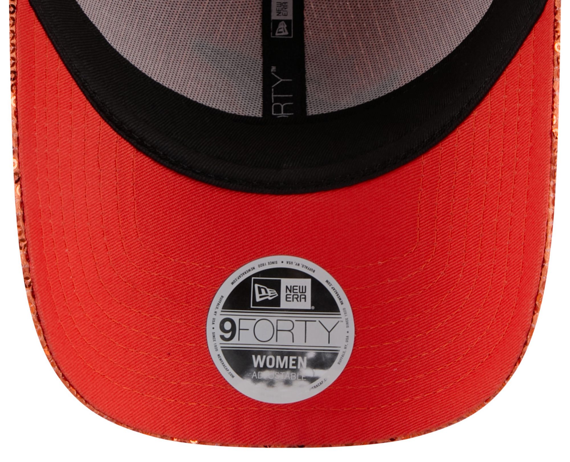 New Era Women's Miami Dolphins Aqua Sequin 9Forty Adjustable Hat product image