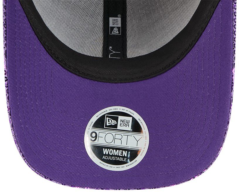 New Era Women's Minnesota Vikings Purple Sequin 9Forty Adjustable Hat product image
