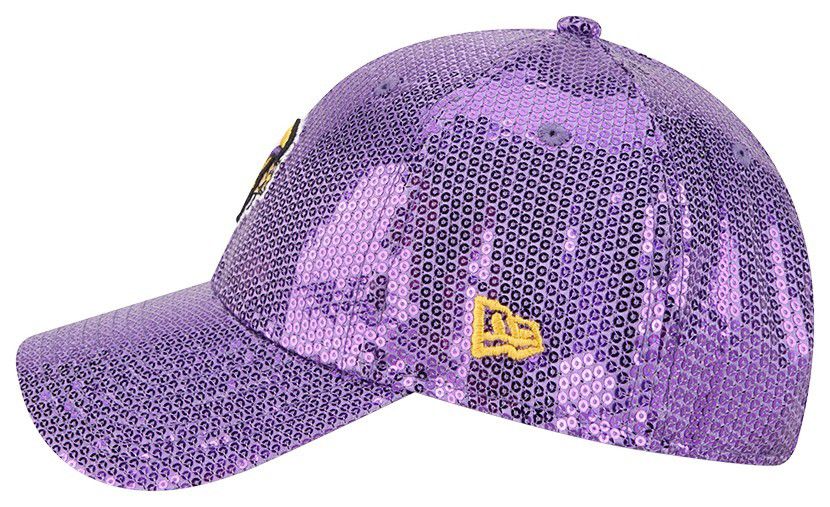 New Era Women's Minnesota Vikings Purple Sequin 9Forty Adjustable Hat product image