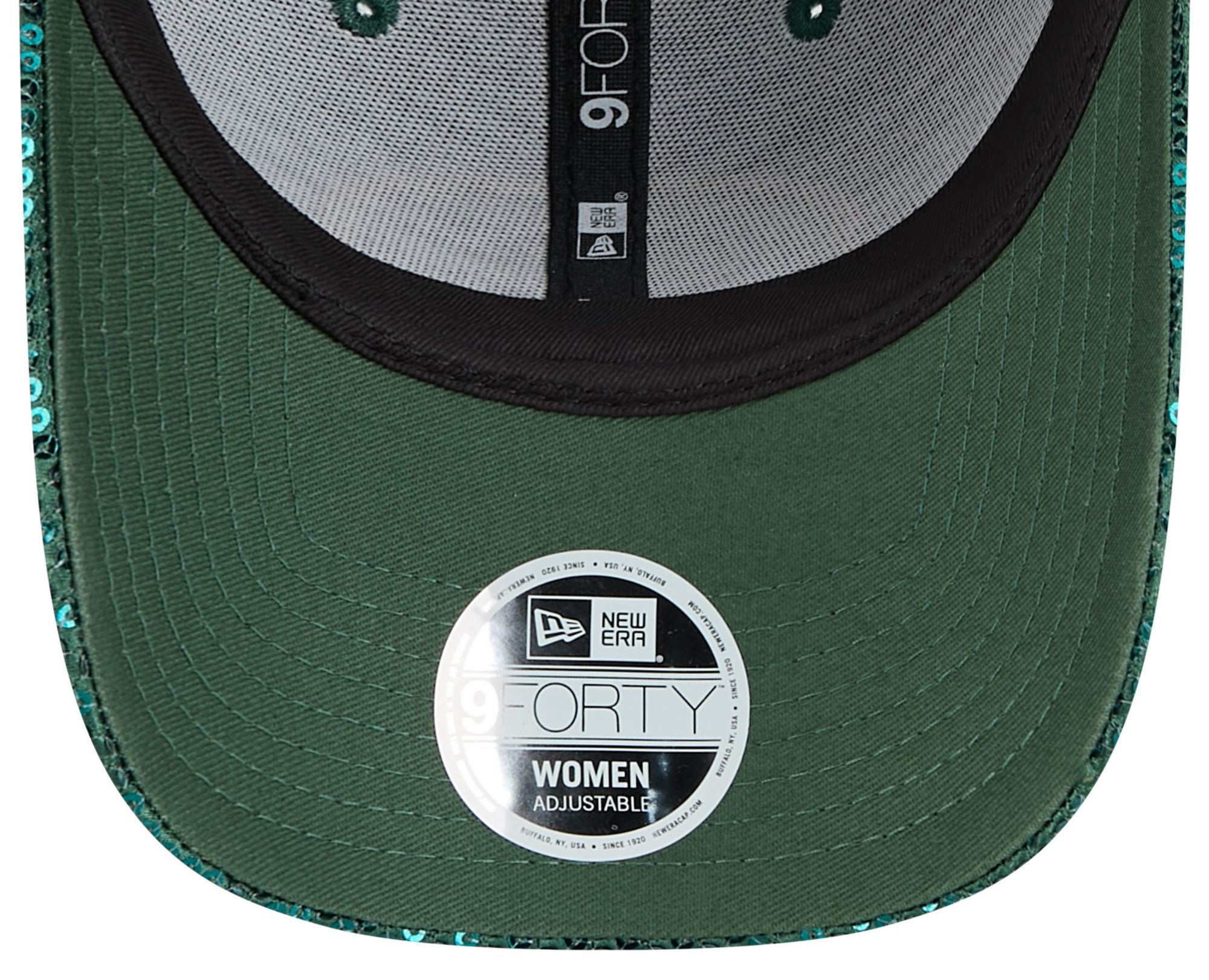 New Era Women's Green Bay Packers Green Sequin 9Forty Adjustable Hat product image
