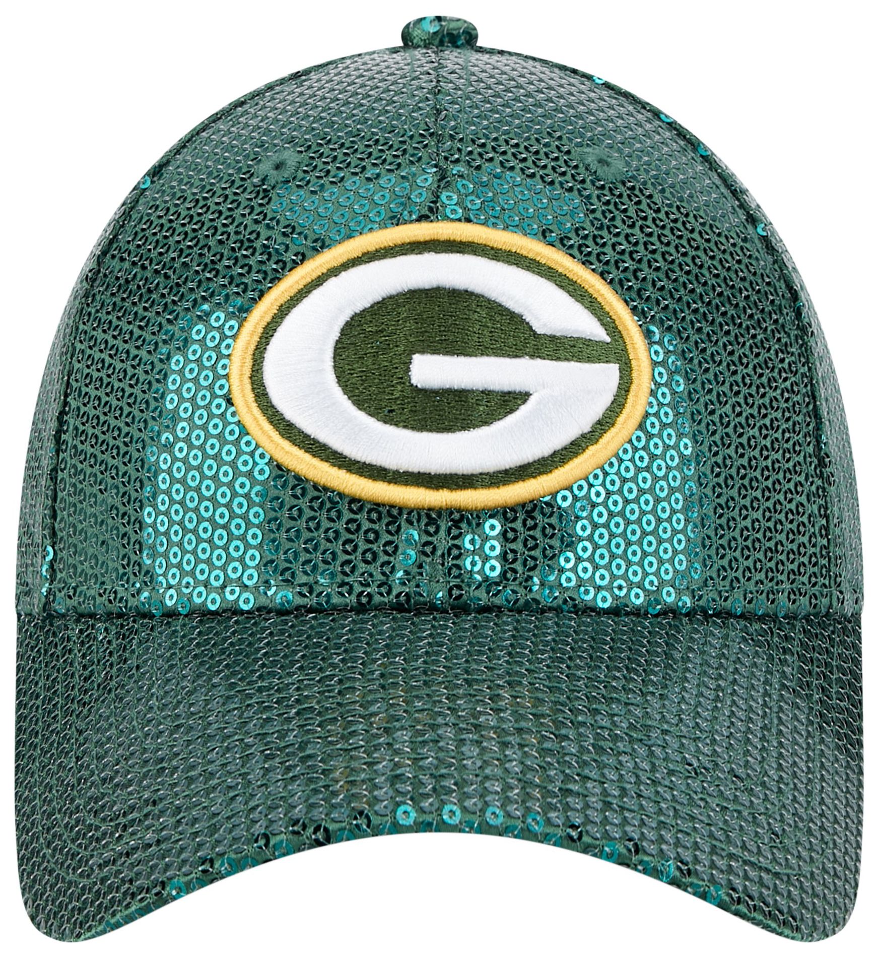 New Era Women's Green Bay Packers Green Sequin 9Forty Adjustable Hat product image