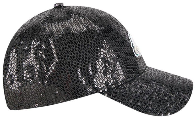 New Era Women's Philadelphia Eagles Teal Sequin 9Forty Adjustable Hat product image