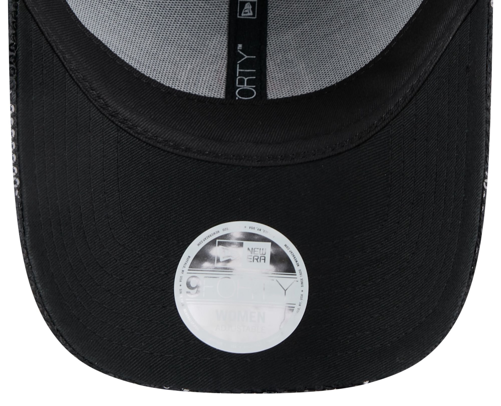 New Era Women's Cincinnati Bengals Black Sequin 9Forty Adjustable Hat product image