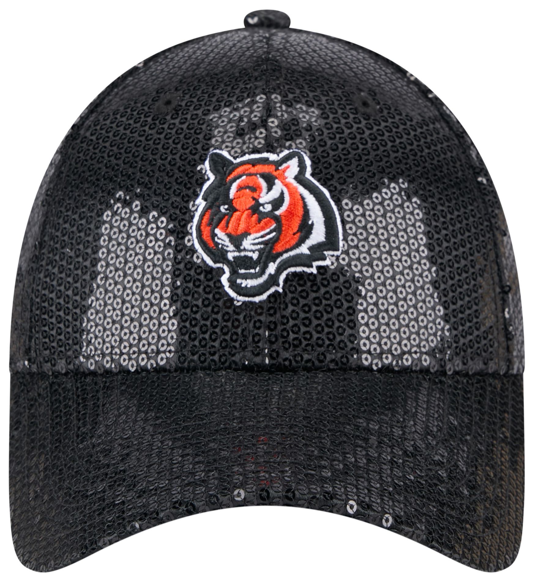 New Era Women's Cincinnati Bengals Black Sequin 9Forty Adjustable Hat product image
