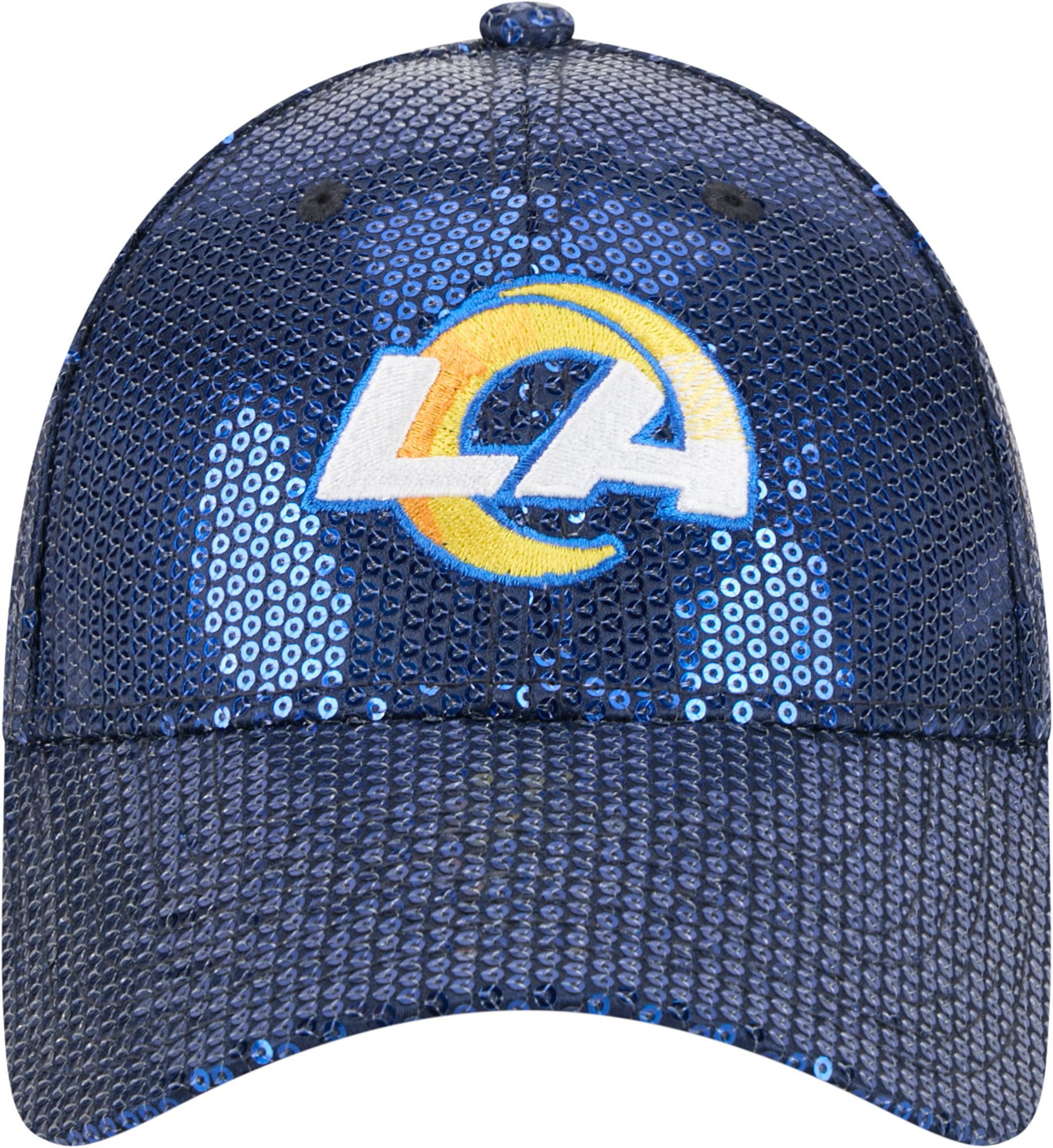 New Era Women's Los Angeles Rams Royal Sequin 9Forty Adjustable Hat product image