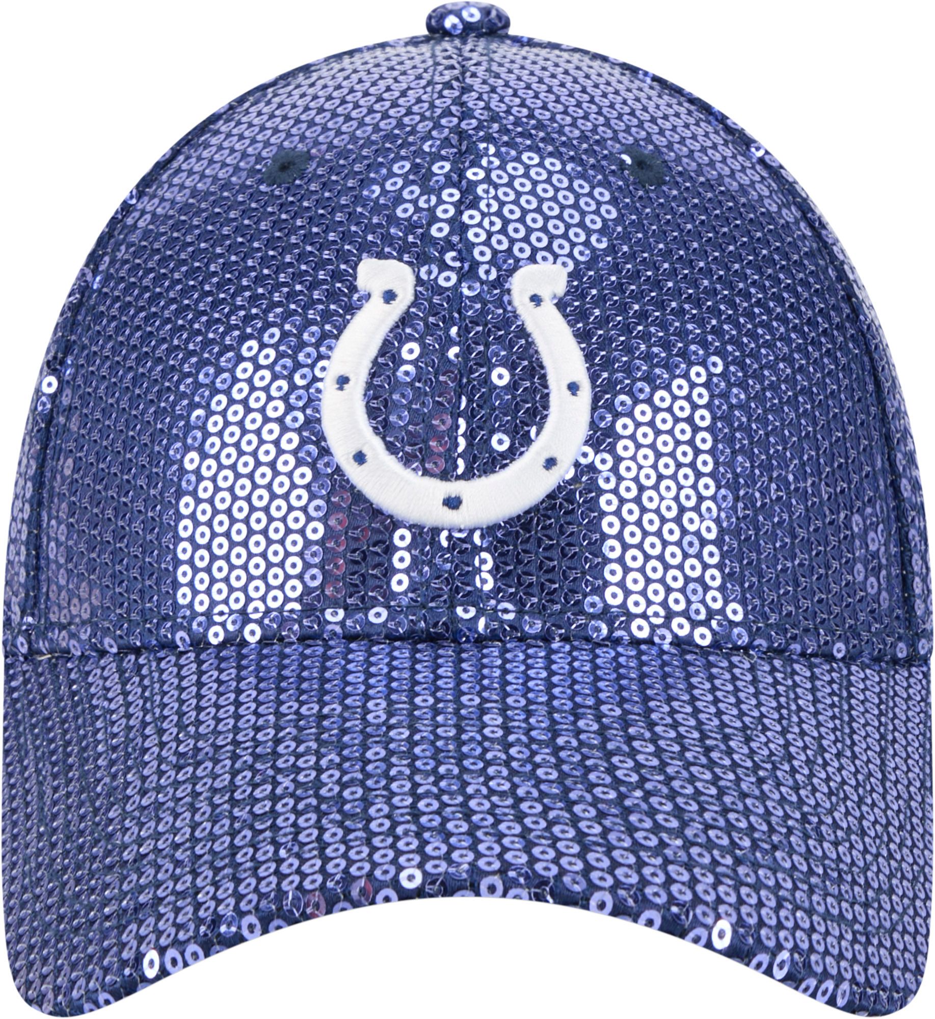 New Era Women's Indianapolis Colts Blue Sequin 9Forty Adjustable Hat product image