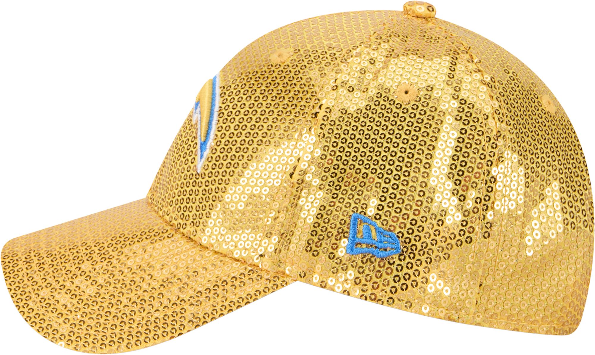 New Era Women's Los Angeles Chargers Blue Sequin 9Forty Adjustable Hat product image
