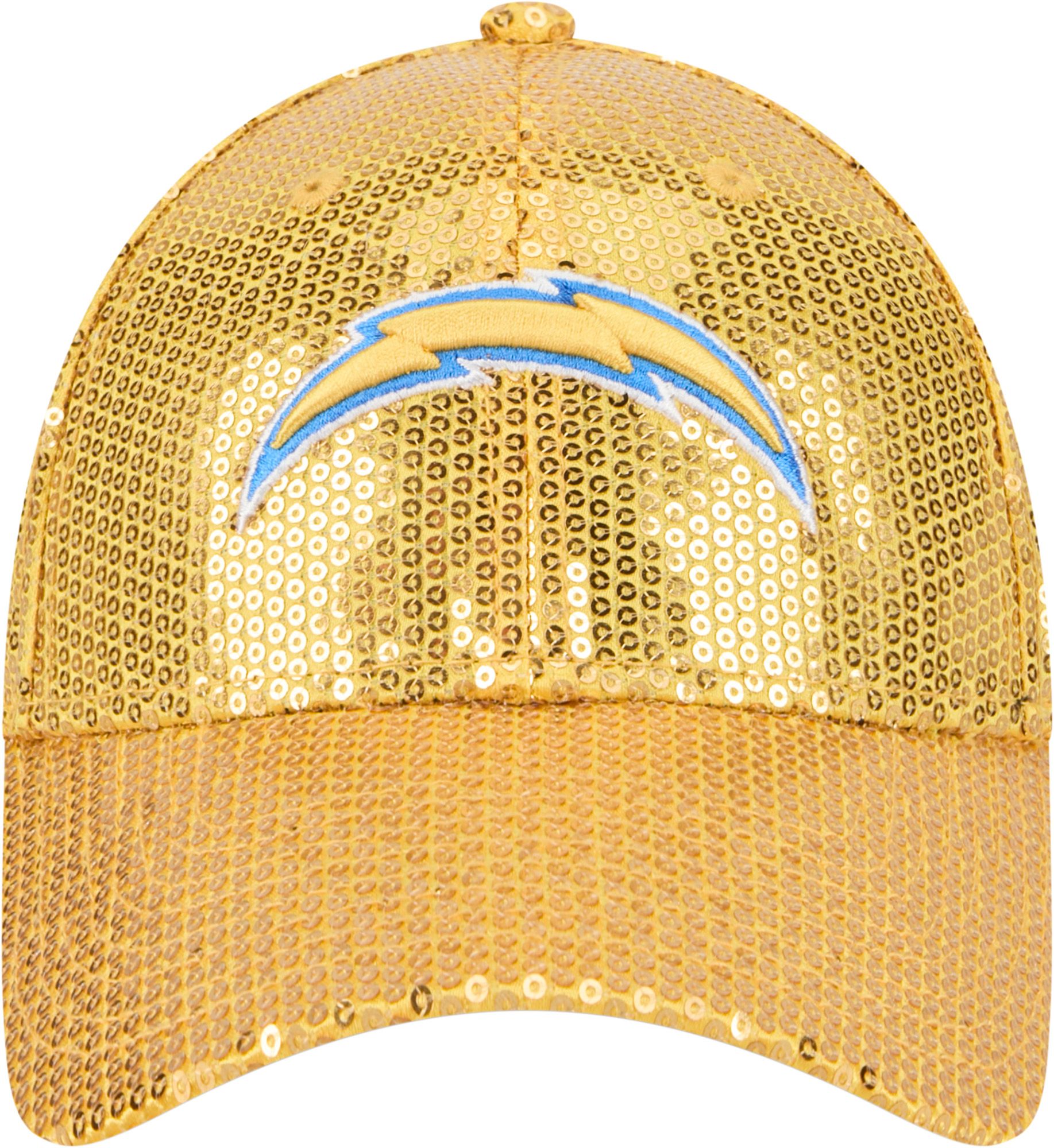 New Era Women's Los Angeles Chargers Blue Sequin 9Forty Adjustable Hat product image