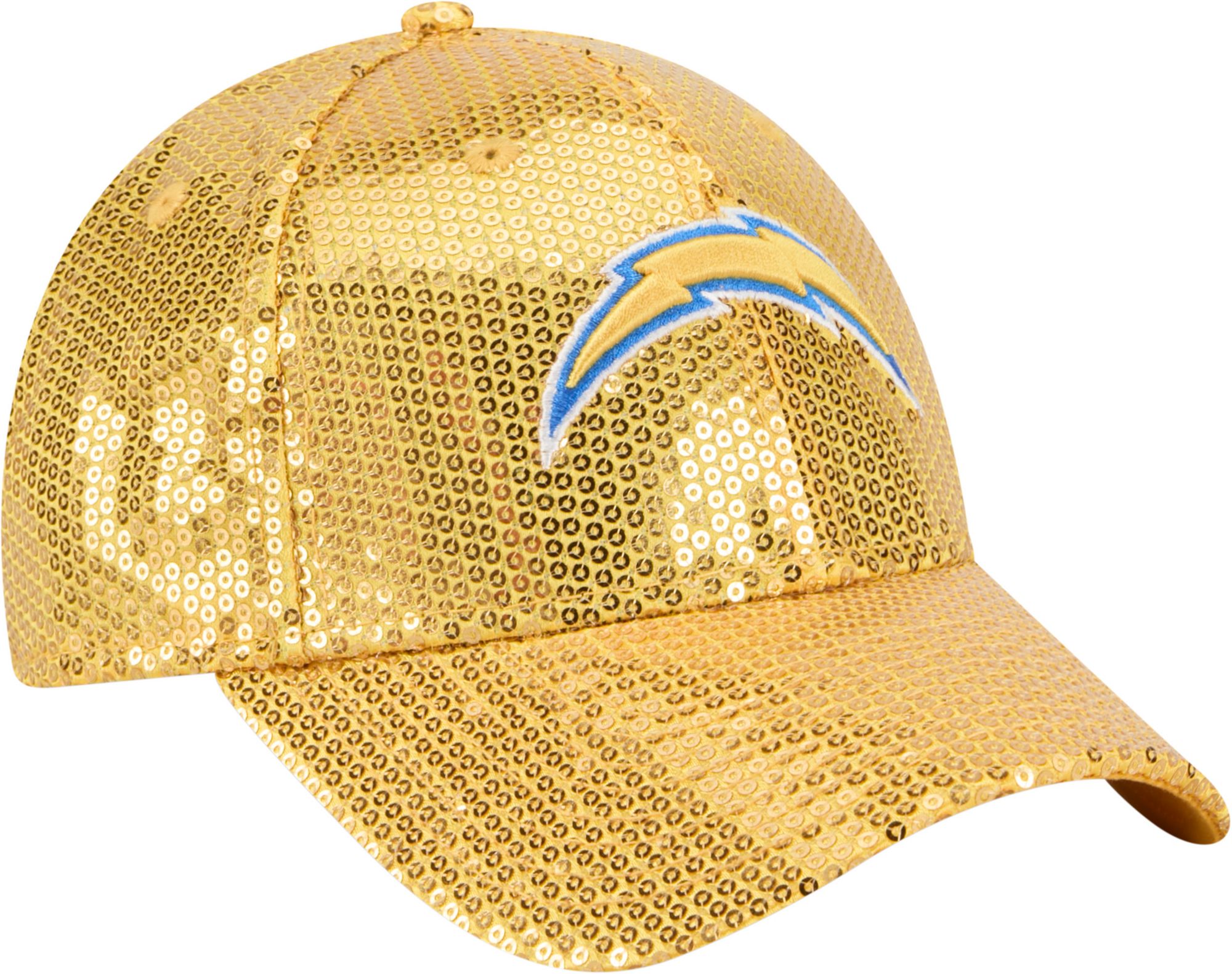 New Era Women's Los Angeles Chargers Blue Sequin 9Forty Adjustable Hat product image