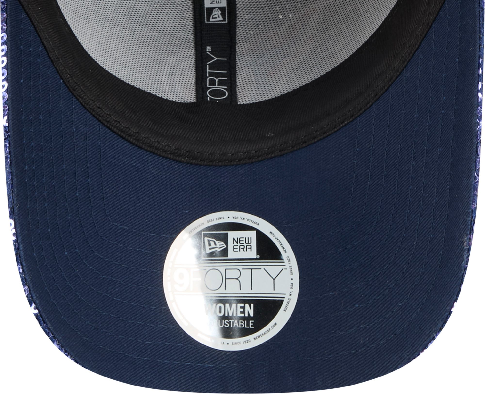 New Era Women's Tennessee Titans Navy Sequin 9Forty Adjustable Hat product image