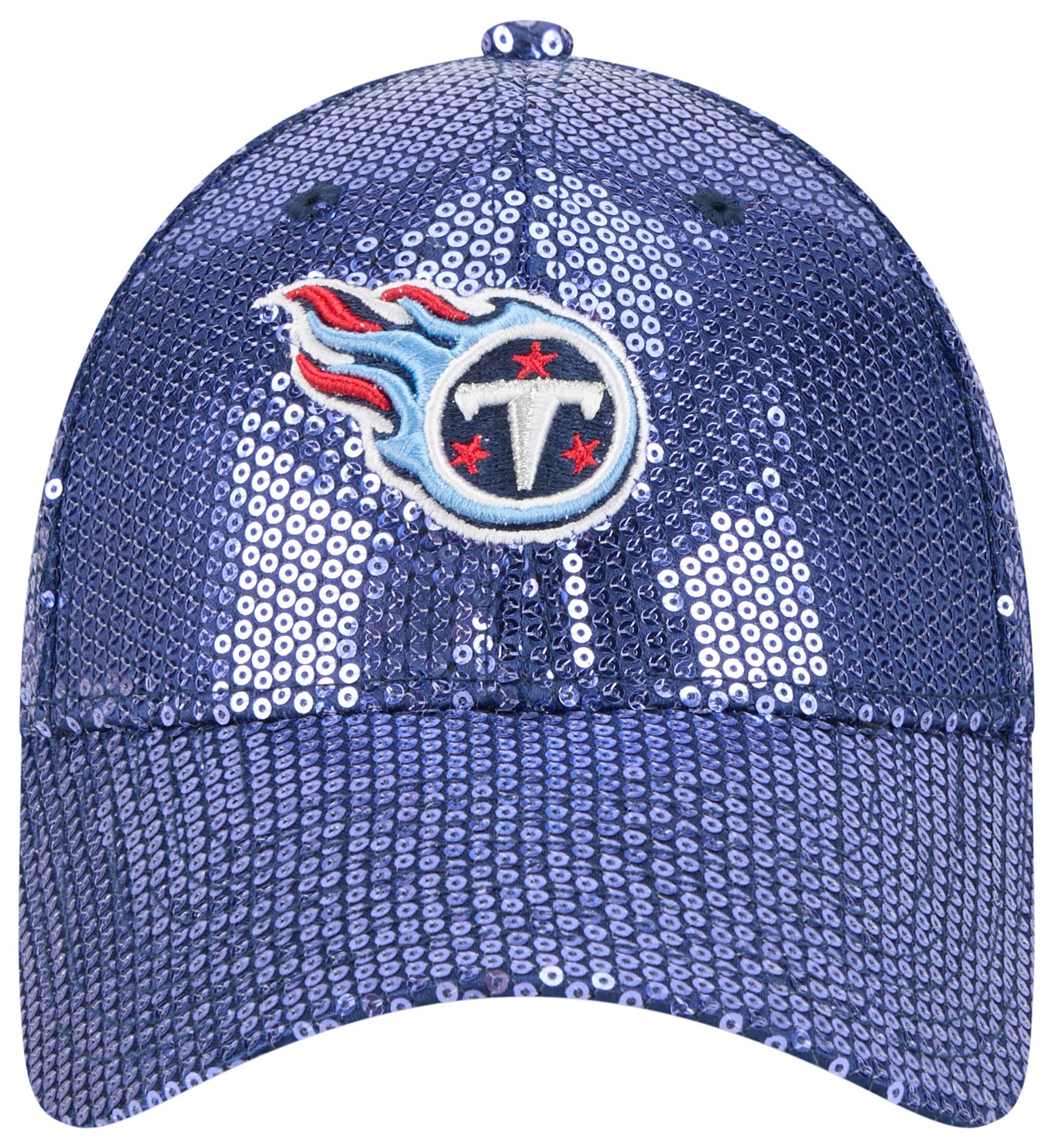 New Era Women's Tennessee Titans Navy Sequin 9Forty Adjustable Hat product image