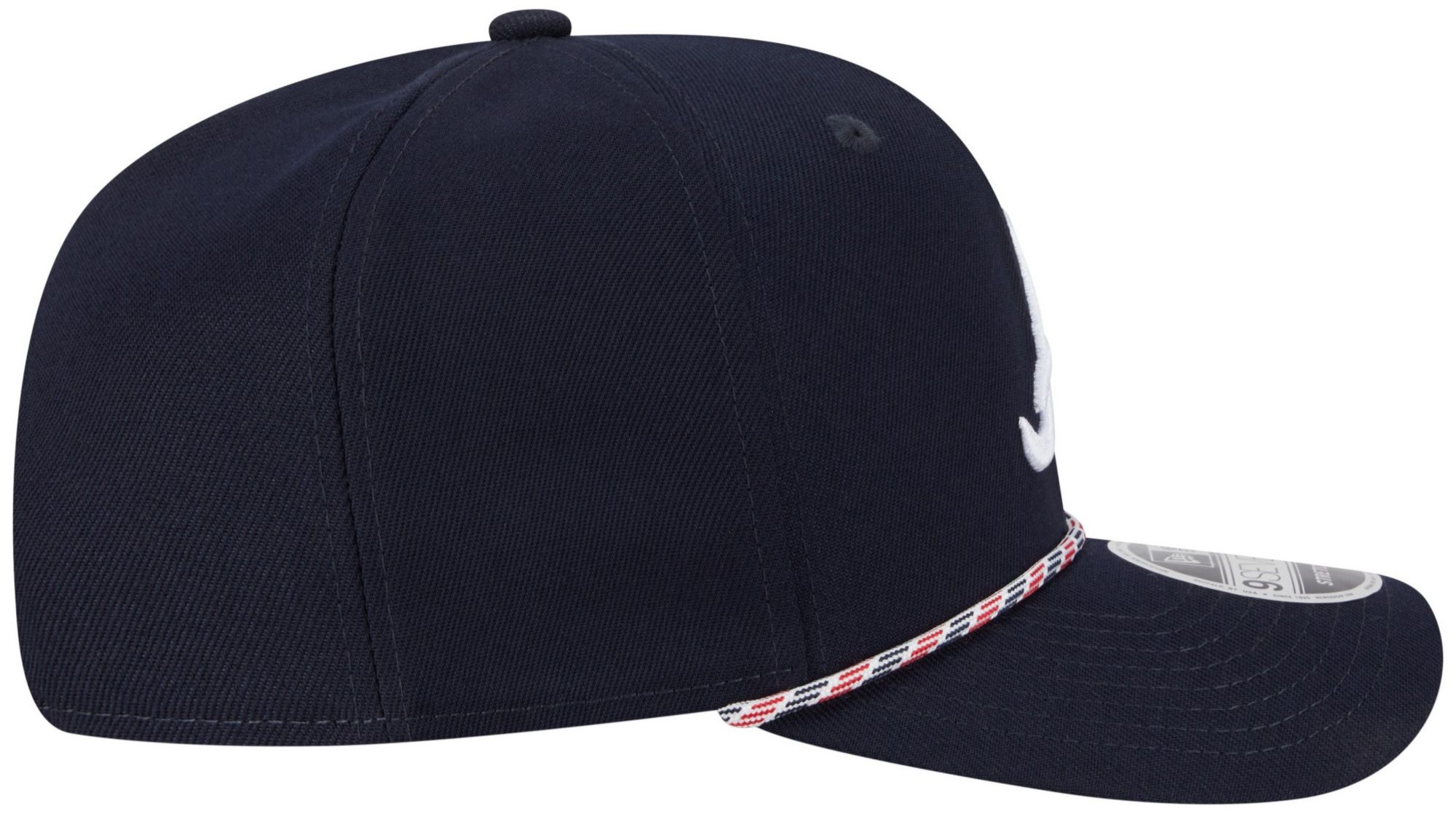 New Era Adult Atlanta Braves Navy Multi Rope 9Seventy Adjustable Stretch-Snap Hat product image