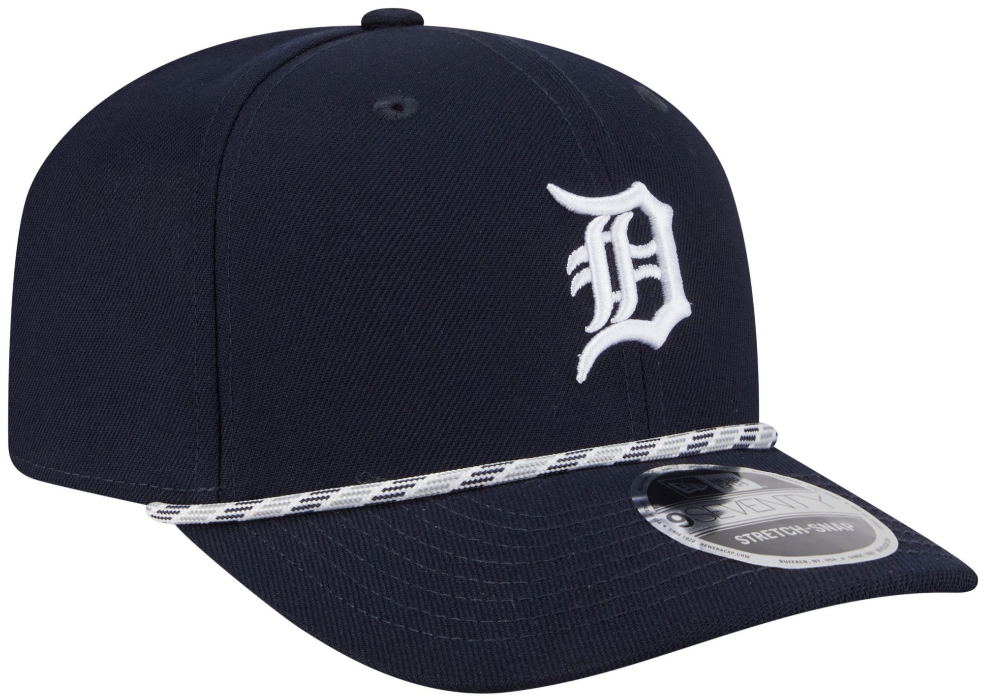 New Era Adult Detroit Tigers Navy Multi Rope 9Seventy Adjustable Stretch-Snap Hat product image