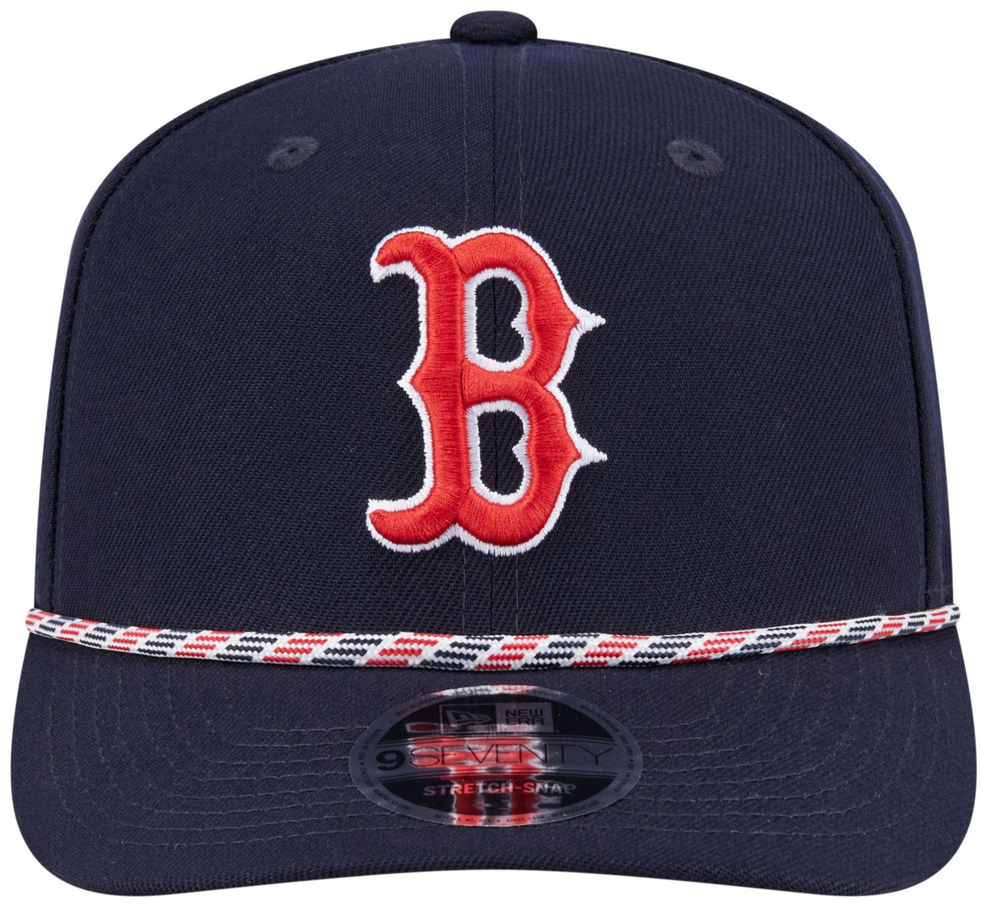 New Era Adult Boston Red Sox Navy Multi Rope 9Seventy Adjustable Stretch-Snap Hat product image