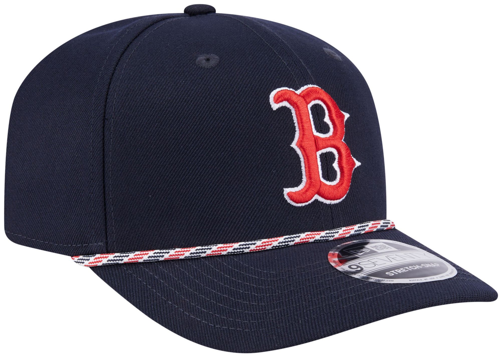 New Era Adult Boston Red Sox Navy Multi Rope 9Seventy Adjustable Stretch-Snap Hat product image