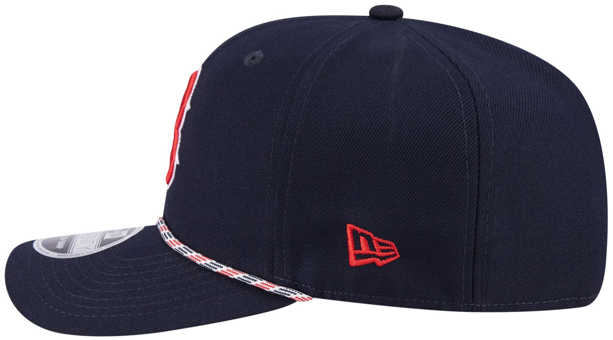 New Era Adult Boston Red Sox Navy Multi Rope 9Seventy Adjustable Stretch-Snap Hat product image