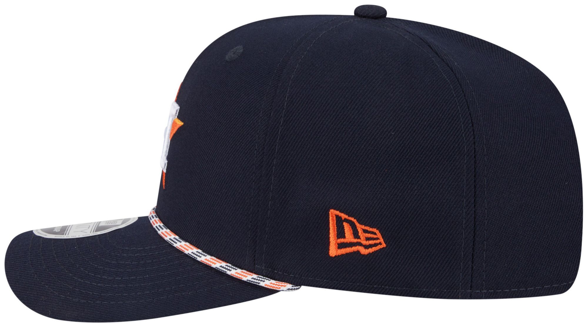 New Era Adult Houston Astros Navy Multi Rope 9Seventy Adjustable Stretch-Snap Hat product image