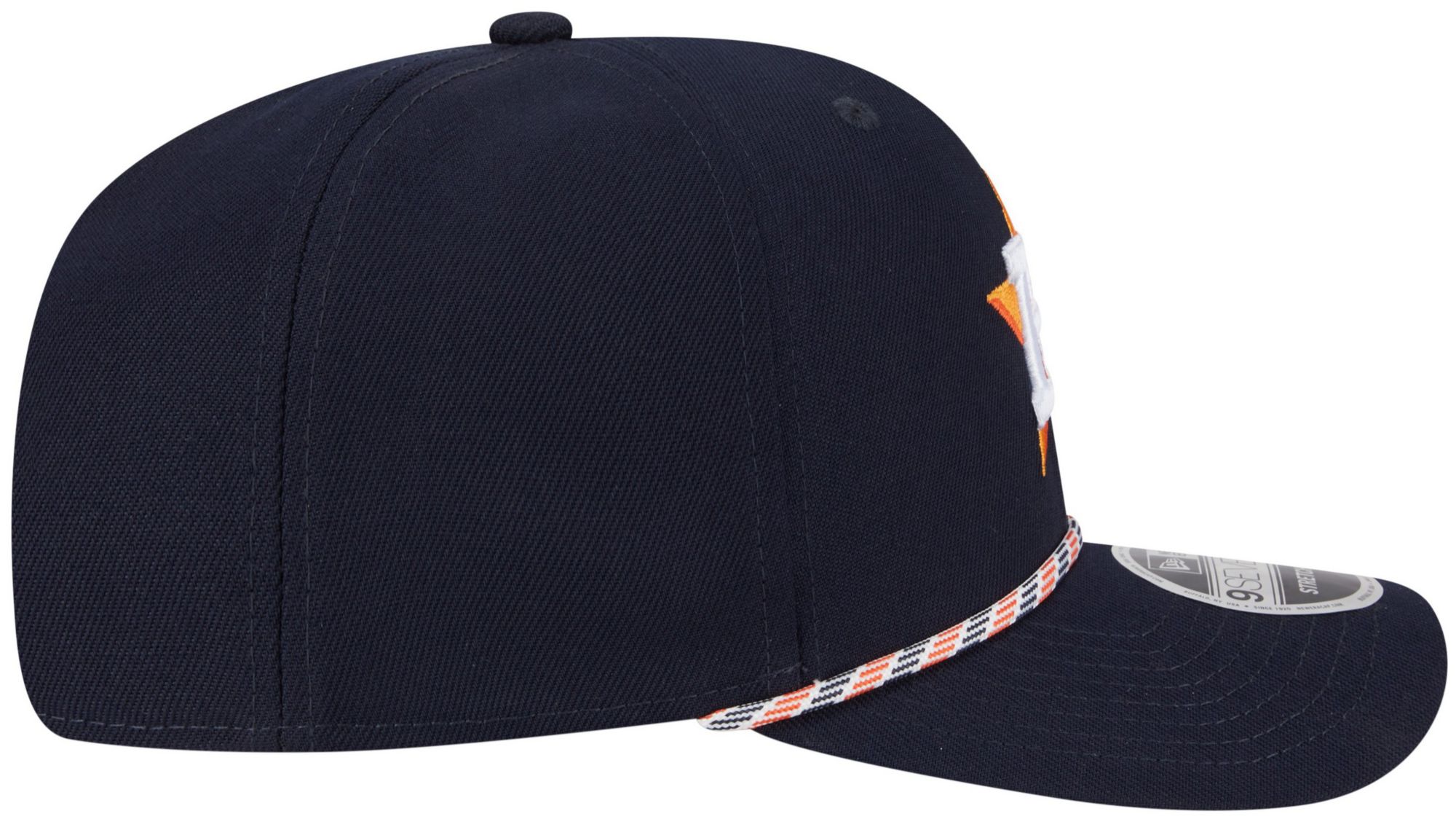 New Era Adult Houston Astros Navy Multi Rope 9Seventy Adjustable Stretch-Snap Hat product image