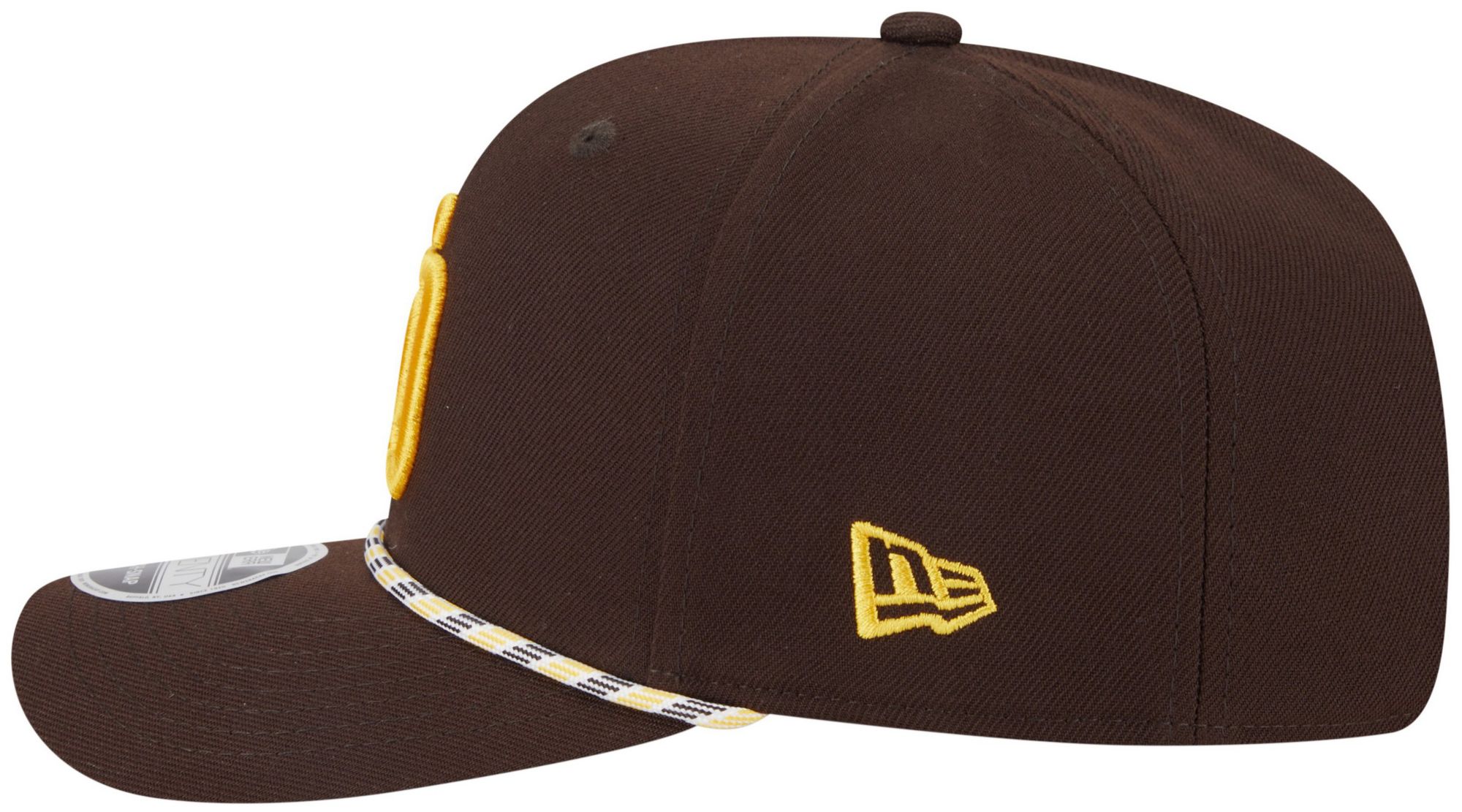 New Era Adult San Diego Padres Brown Multi Rope 9Seventy Adjustable Stretch-Snap Hat product image