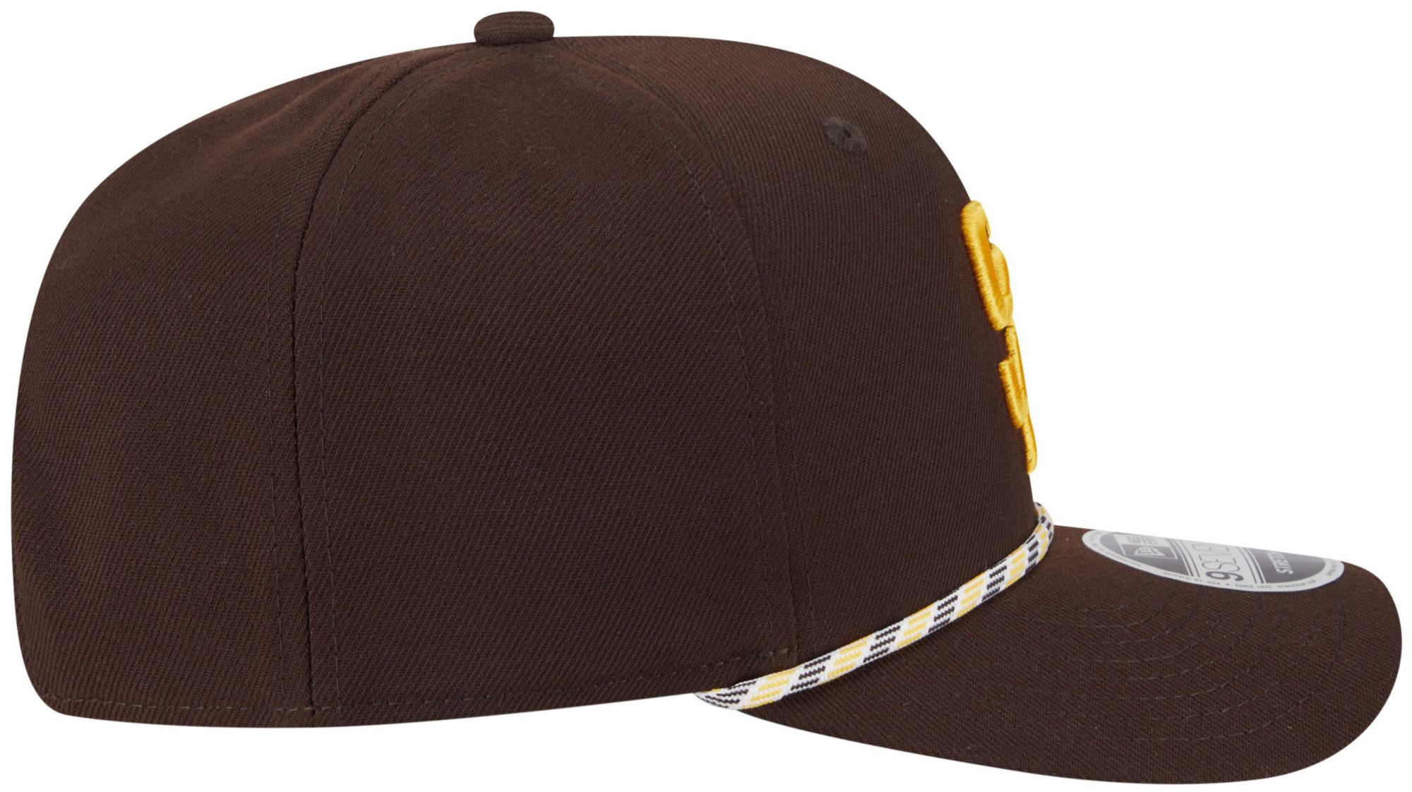 New Era Adult San Diego Padres Brown Multi Rope 9Seventy Adjustable Stretch-Snap Hat product image