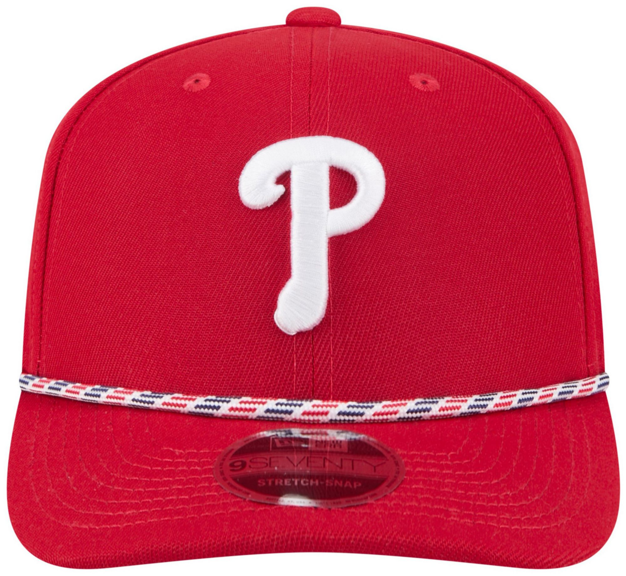 New Era Adult Philadelphia Phillies Red Multi Rope 9Seventy Adjustable Stretch-Snap Hat product image