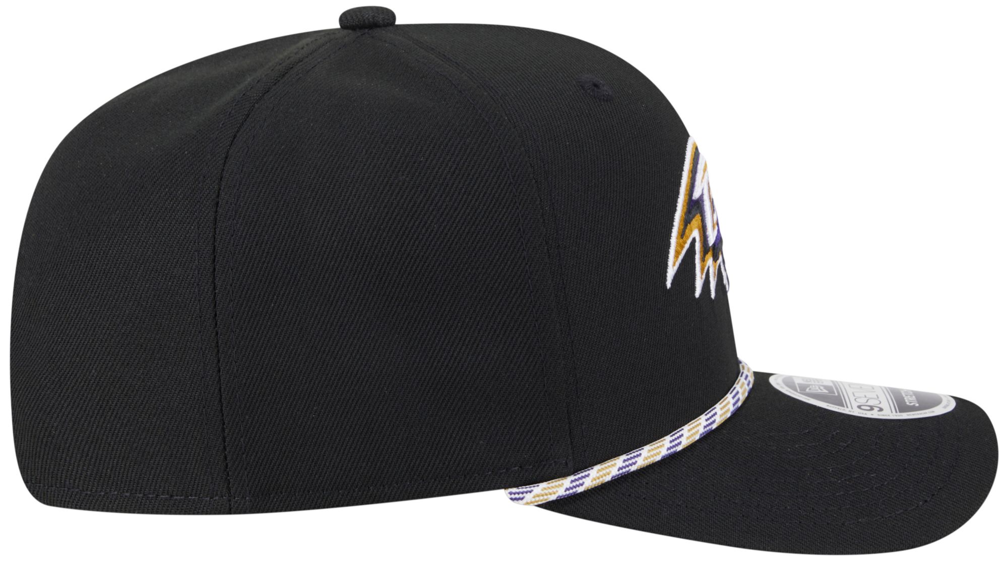 New Era Adult Baltimore Ravens Black Rope 9Seventy Adjustable Hat product image