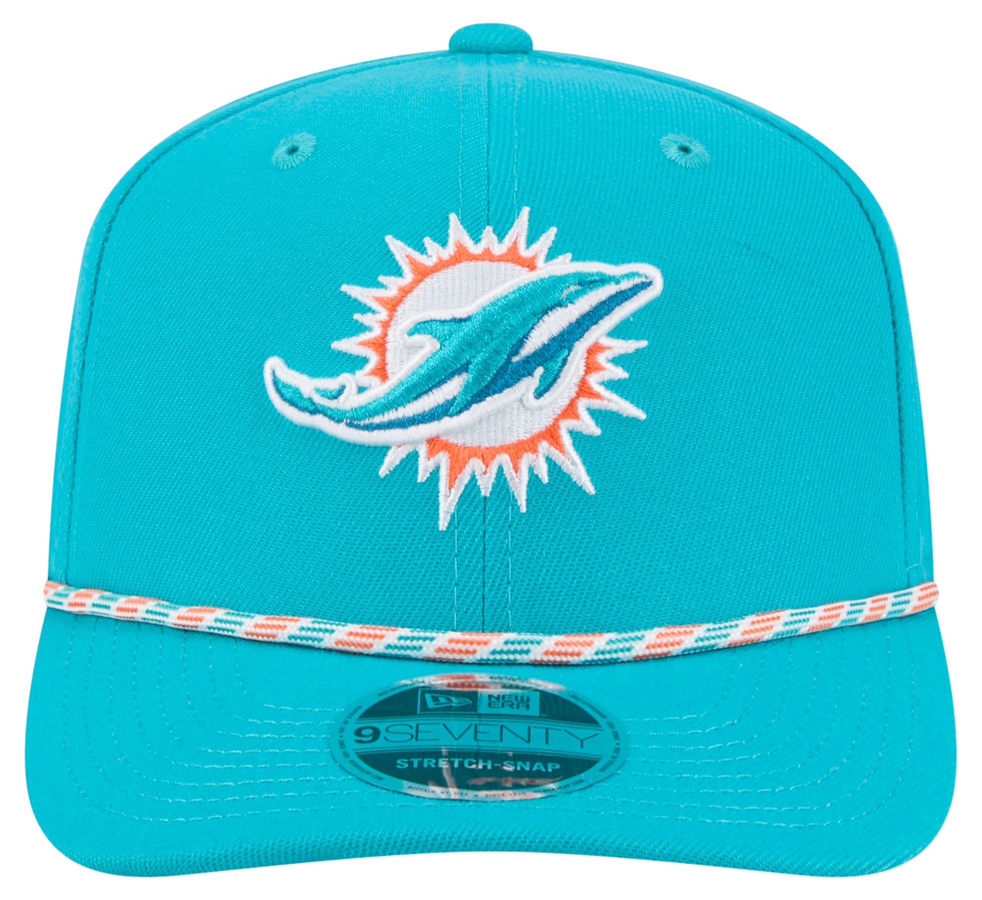 New Era Adult Miami Dolphins Aqua Rope 9Seventy Adjustable Hat product image