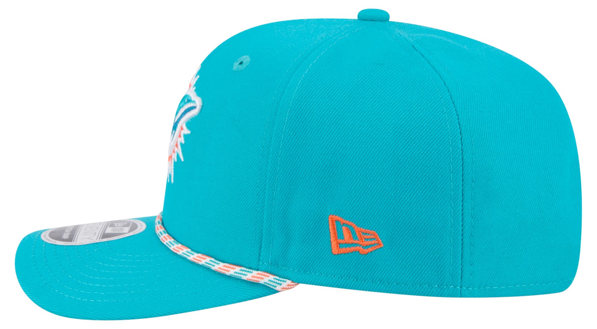 New Era Adult Miami Dolphins Aqua Rope 9Seventy Adjustable Hat product image