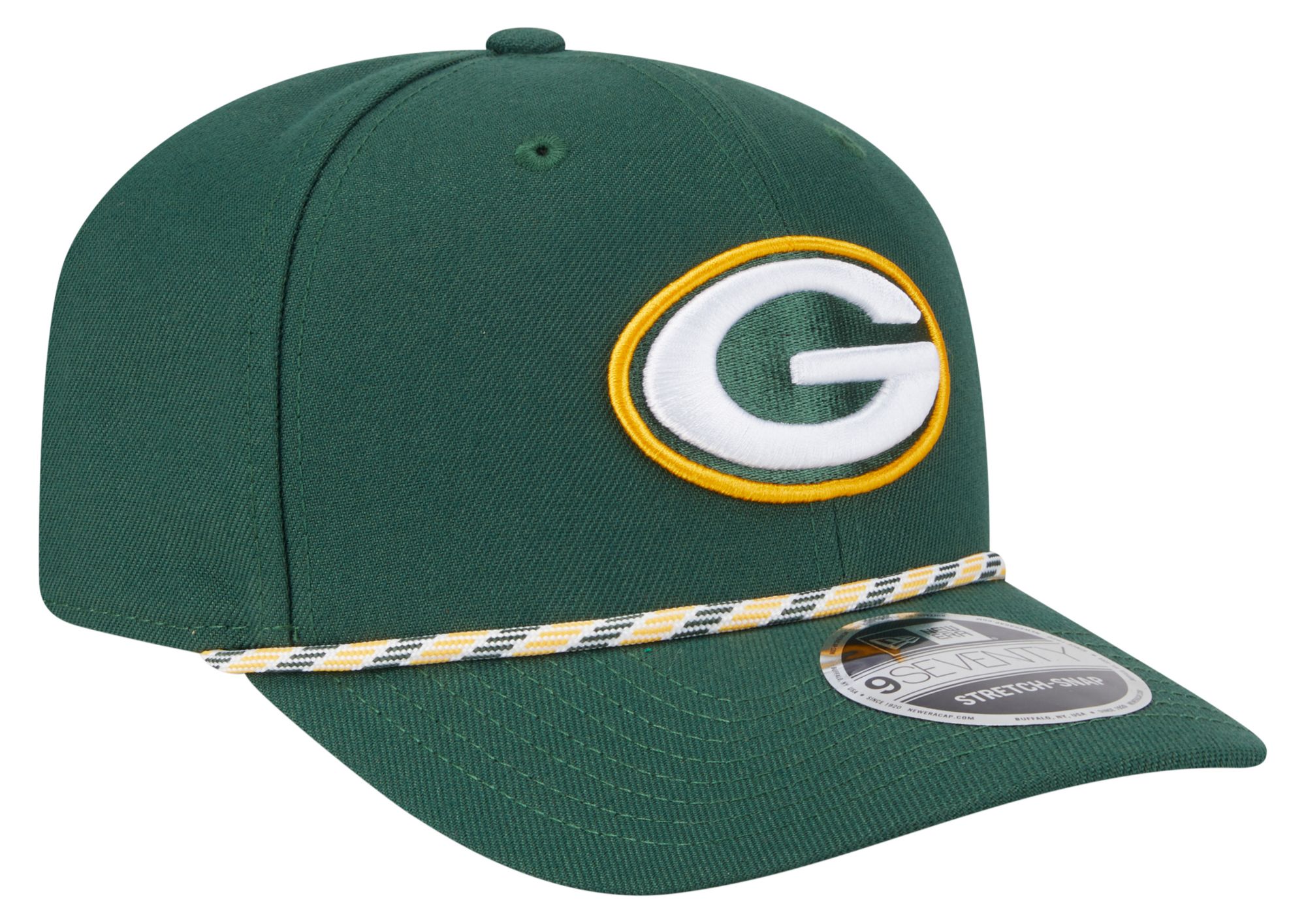 New Era Adult Green Bay Packers Green Rope 9Seventy Adjustable Hat product image