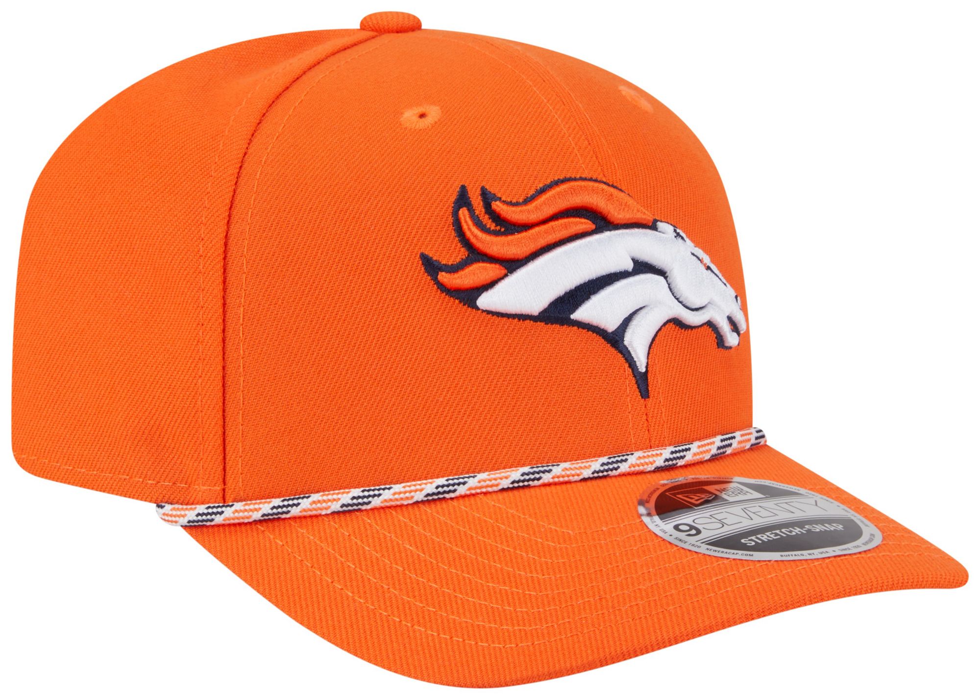New Era Adult Denver Broncos Orange Rope 9Seventy Adjustable Hat product image