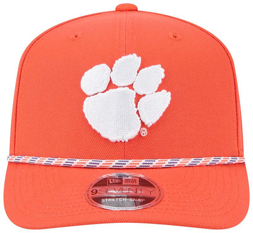 New Era Adult Clemson Tigers Orange Multi - Rope 970 Adjustable Stretch-Snap Hat product image