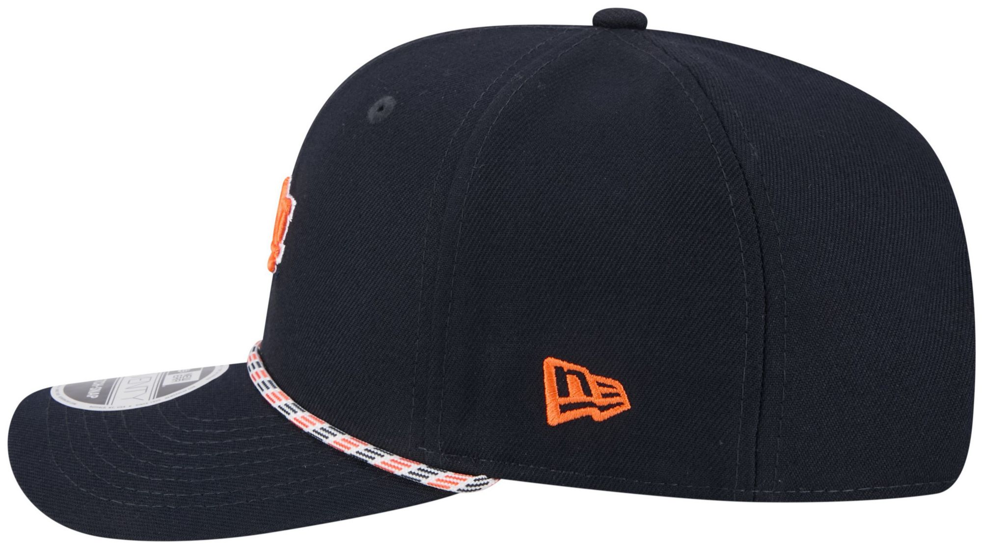 New Era Adult Auburn Tigers Navy Multi Rope 9Seventy Adjustable Stretch-Snap Hat product image