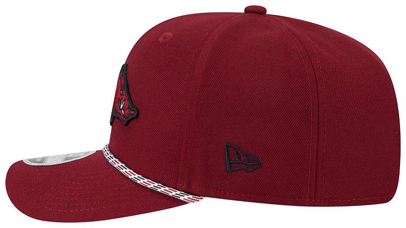 New Era Adult Arkansas Razorbacks Crimson Multi - Rope 970 Adjustable Stretch-Snap Hat product image