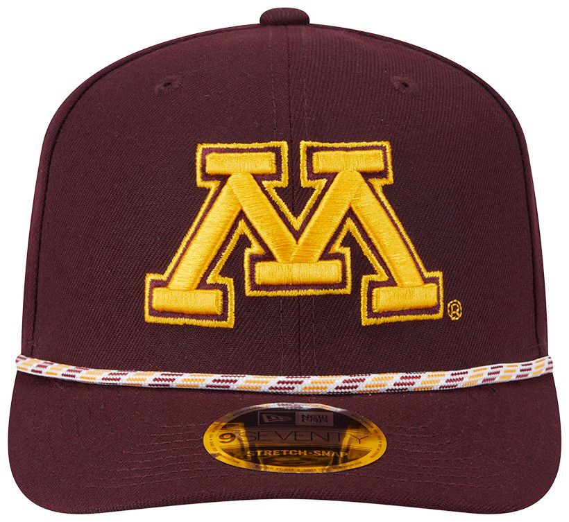 New Era Adult Minnesota Golden Gophers Maroon Multi - Rope 970 Adjustable Stretch-Snap Hat product image