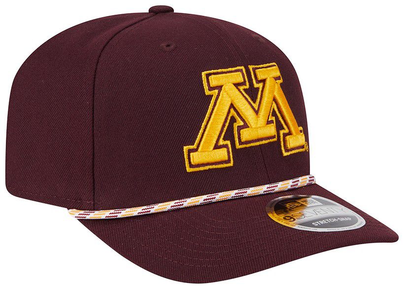 New Era Adult Minnesota Golden Gophers Maroon Multi - Rope 970 Adjustable Stretch-Snap Hat product image