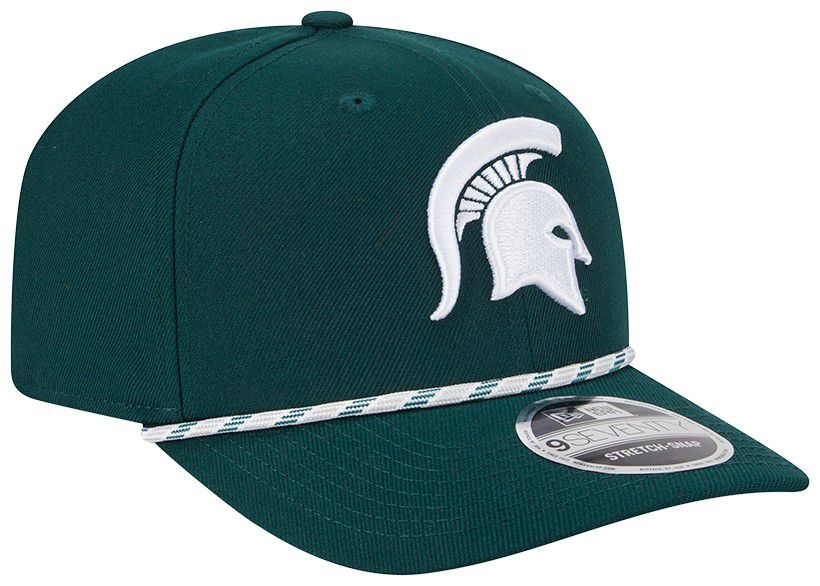 New Era Adult Michigan State Spartans Green Multi - Rope 970 Adjustable Stretch-Snap Hat product image