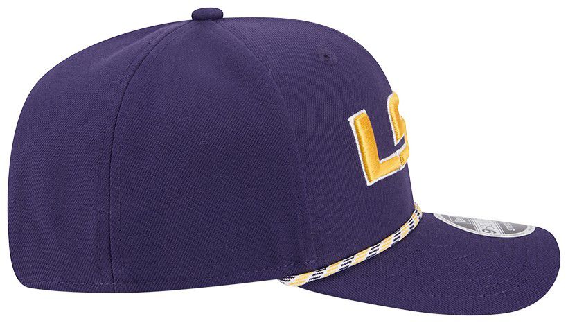 New Era Adult LSU Tigers Purple Multi - Rope 970 Adjustable Stretch-Snap Hat product image