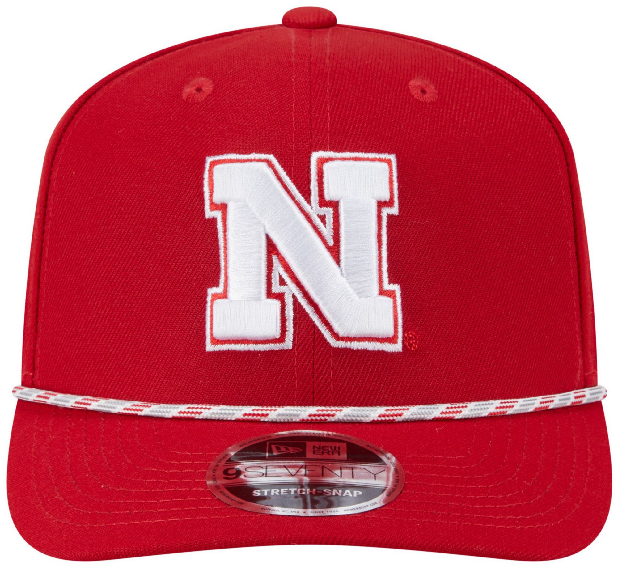 New Era Adult Nebraska Cornhuskers Red Multi Rope 9Seventy Adjustable Stretch-Snap Hat product image