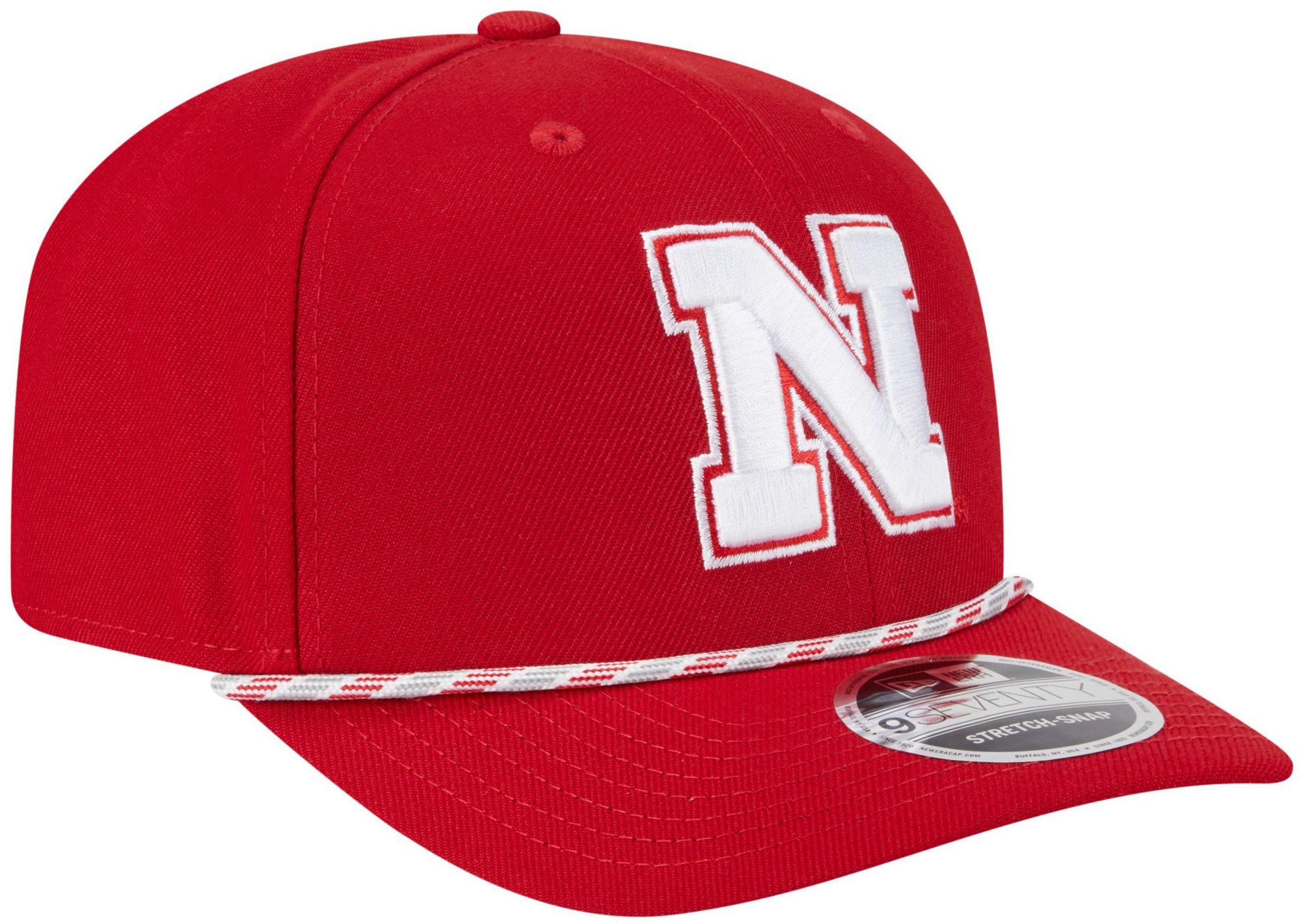 New Era Adult Nebraska Cornhuskers Red Multi Rope 9Seventy Adjustable Stretch-Snap Hat product image