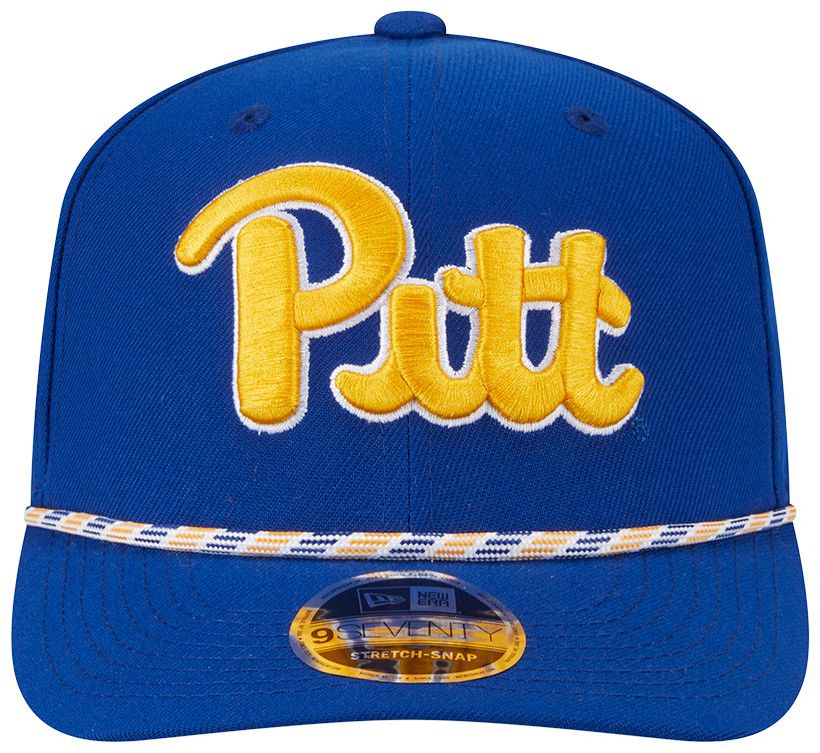 New Era Adult Pitt Panthers Royal Multi - Rope 970 Adjustable Stretch-Snap Hat product image