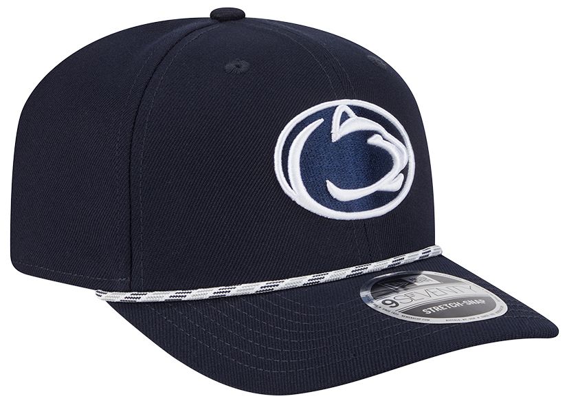 New Era Adult Penn State Nittany Lions Navy Multi - Rope 970 Adjustable Stretch-Snap Hat product image