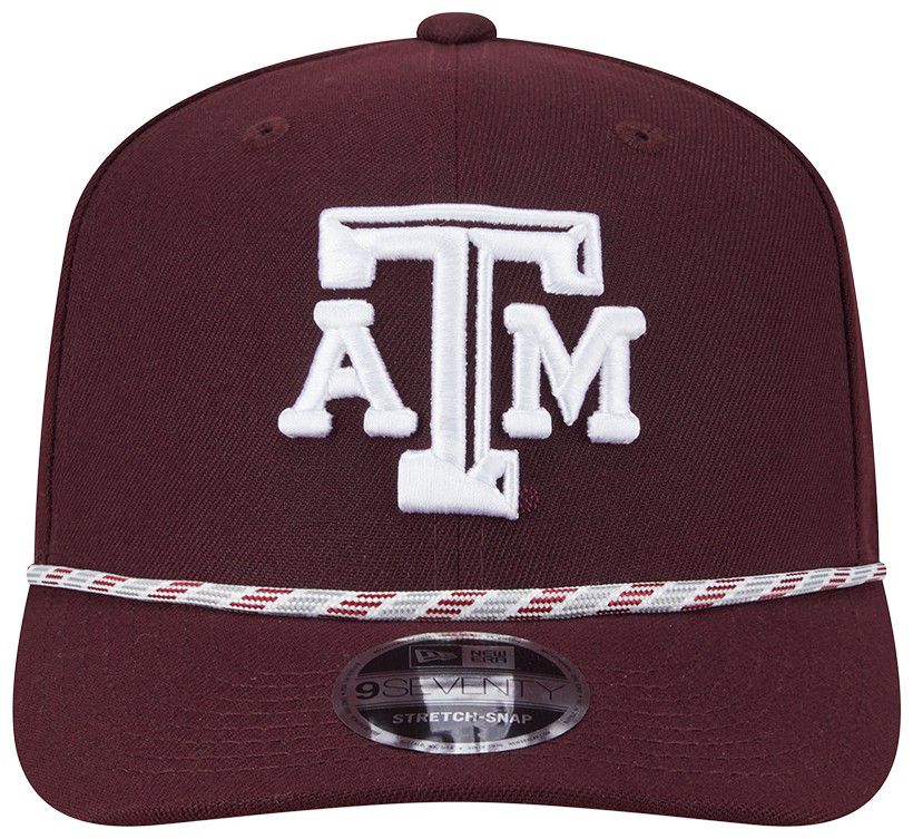 New Era Adult Texas A&M Aggies Maroon Multi - Rope 970 Adjustable Stretch-Snap Hat product image