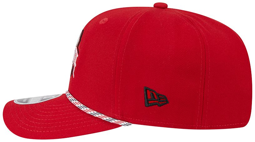 New Era Adult Ohio State Buckeyes Red Multi - Rope 970 Adjustable Stretch-Snap Hat product image