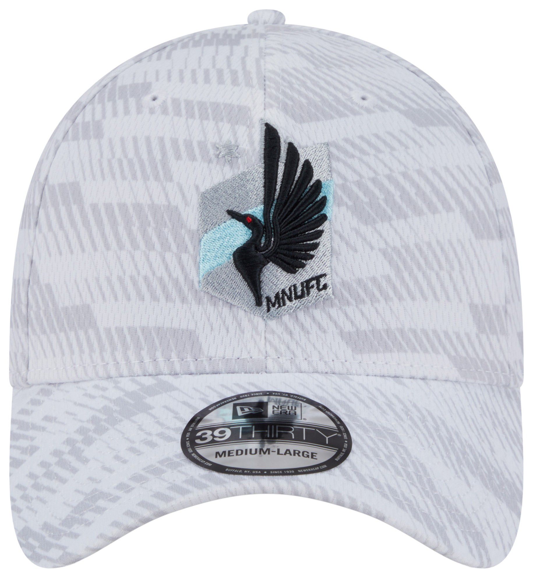 New Era Adult Minnesota United FC Pastel Blue Graded 39Thirty Stretch Fit Hat product image