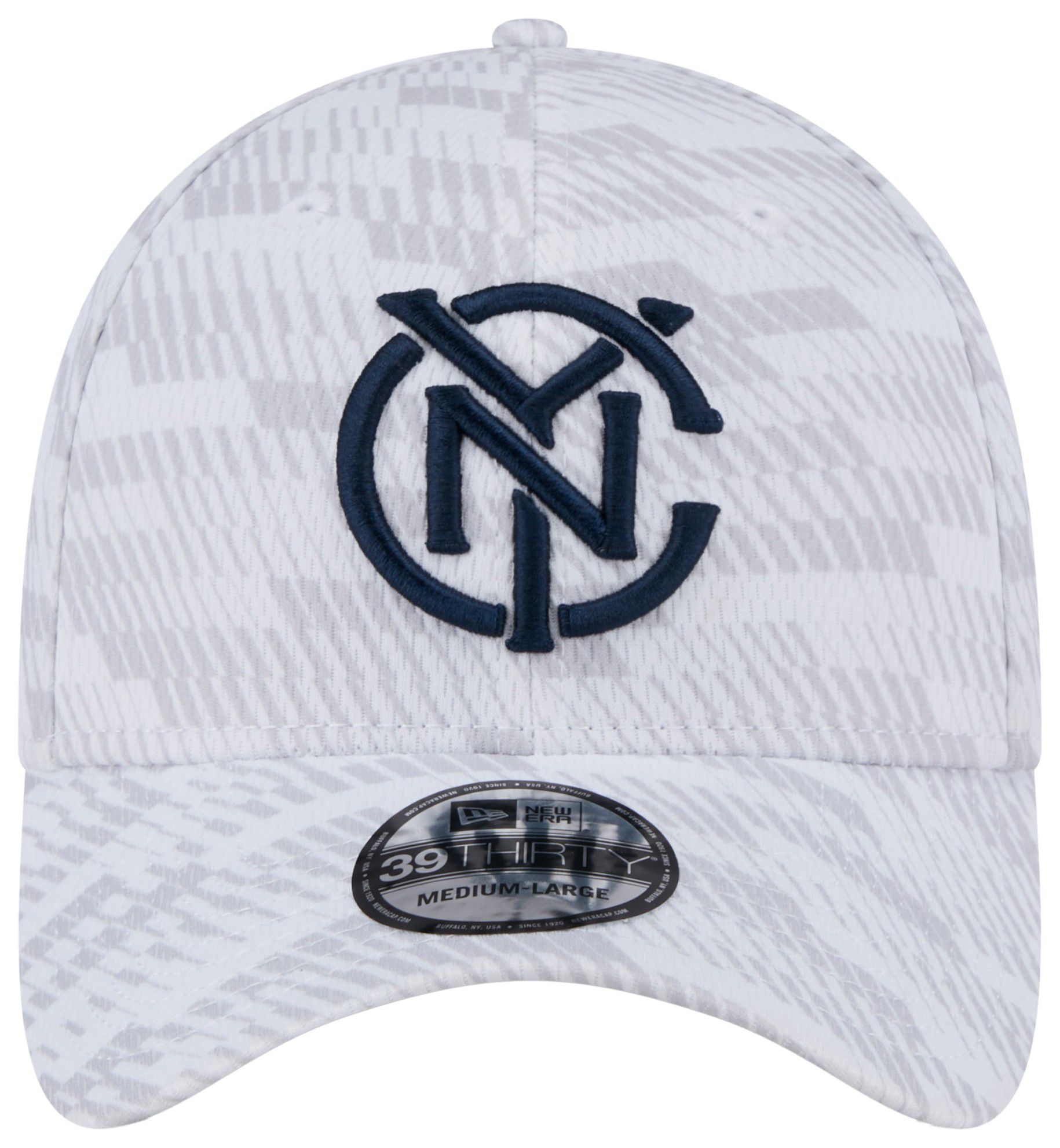New Era Adult New York City FC Pastel Blue Graded 39Thirty Stretch Fit Hat product image