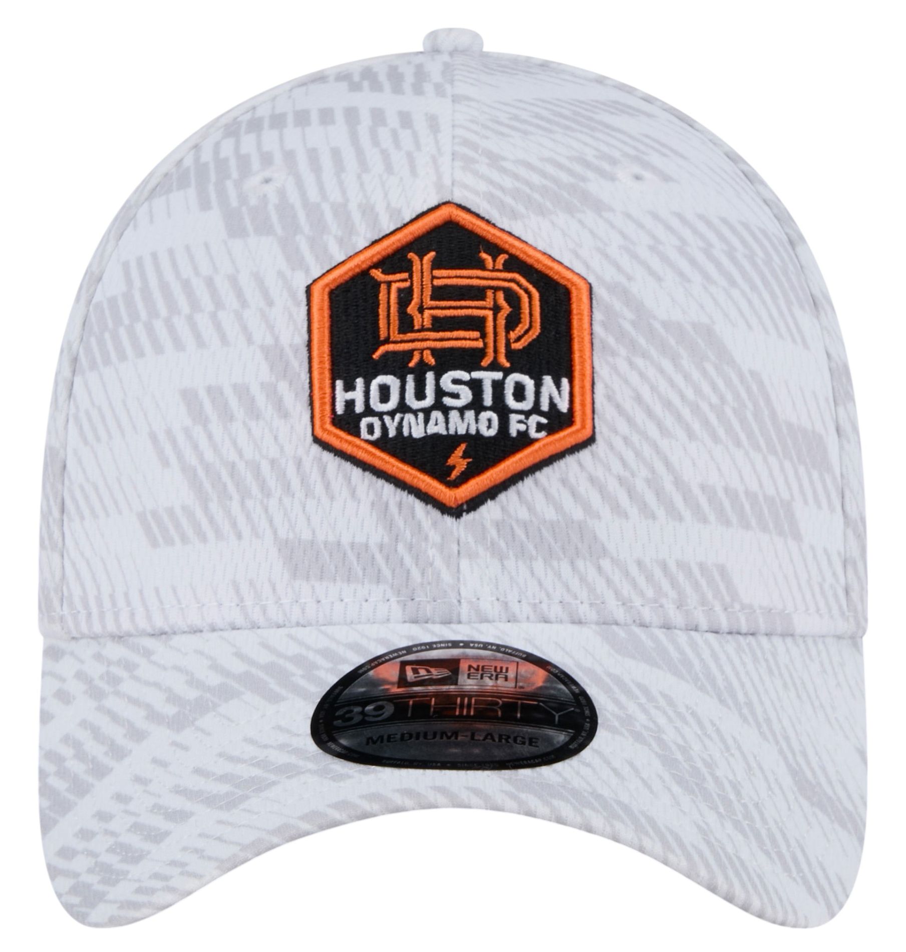 New Era Adult Houston Dynamo Black Graded 39Thirty Stretch Fit Hat product image