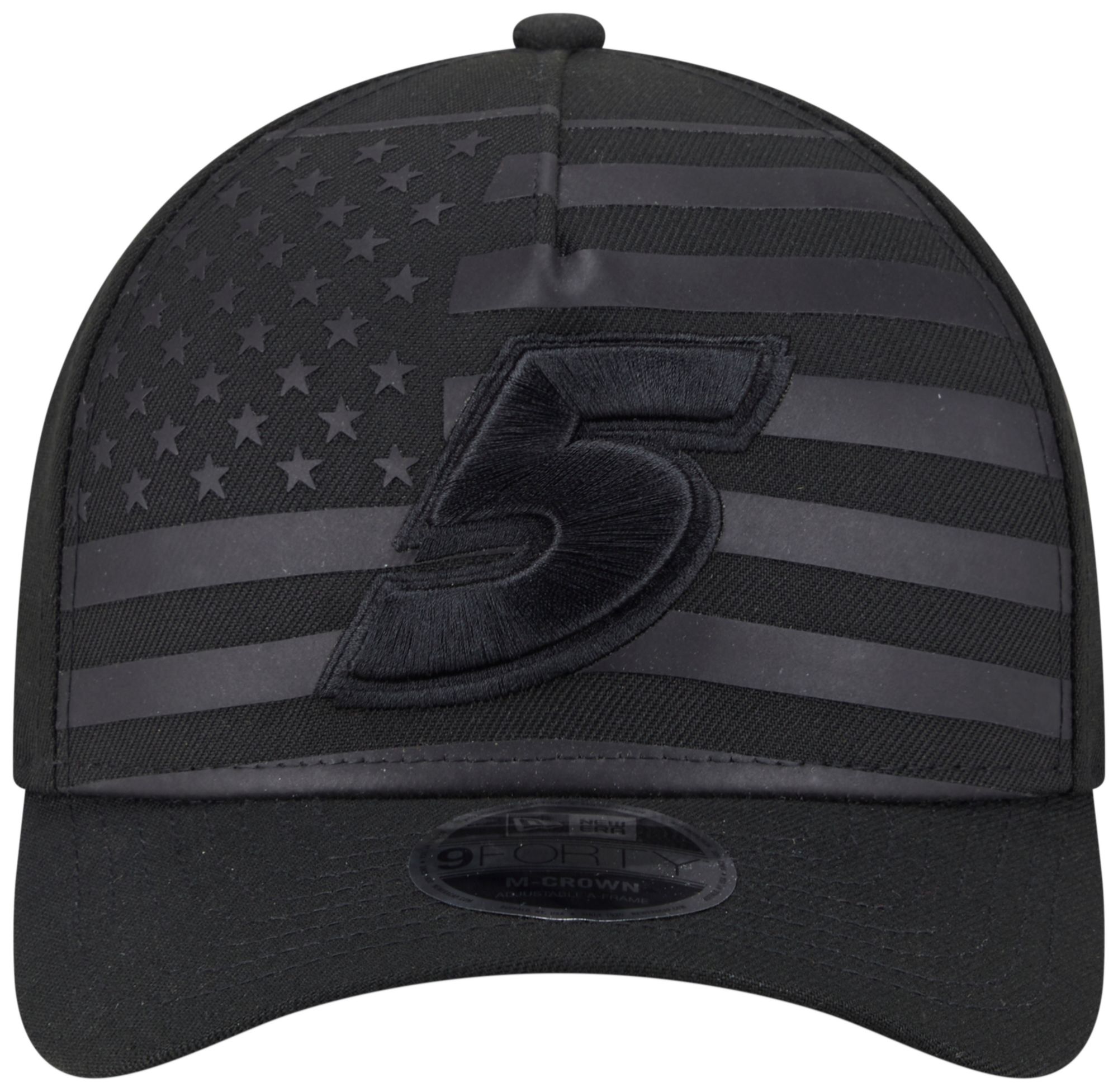 New Era Adult Kyle Larson Black Flag 9Forty Adjustable Hat product image