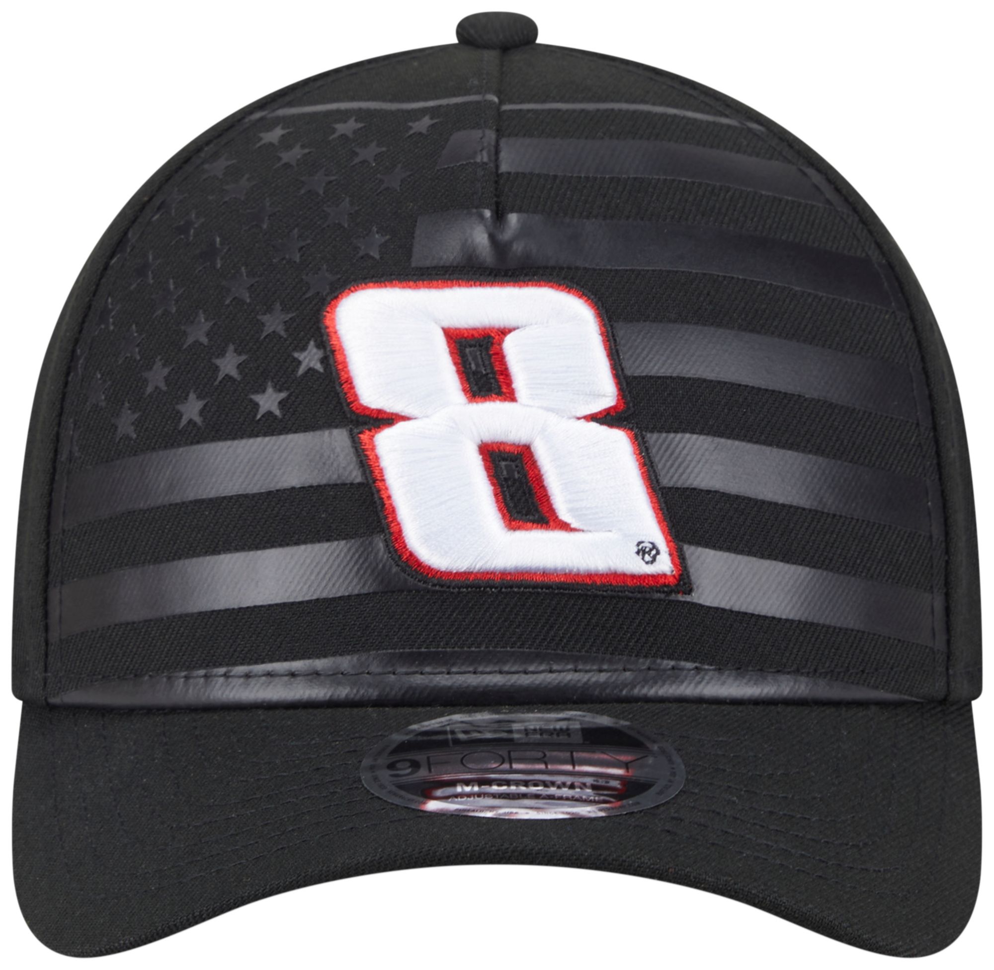 New Era Adult Kyle Busch Black Flag 9Forty Adjustable Hat product image