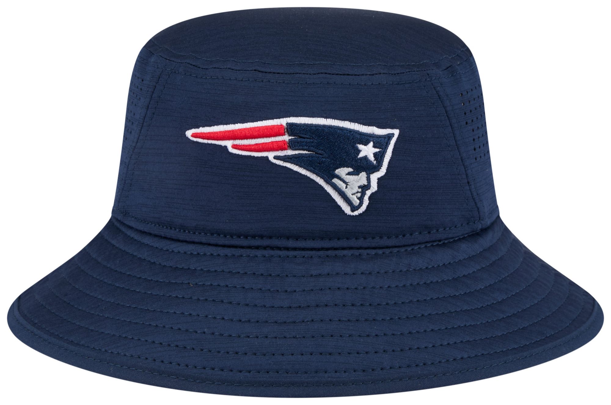 New Era Adult New England Patriots Navy Digi Bucket Hat product image